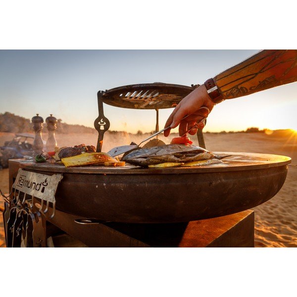 Стоманена надстройка над камината Topper M - Remundi-image-1