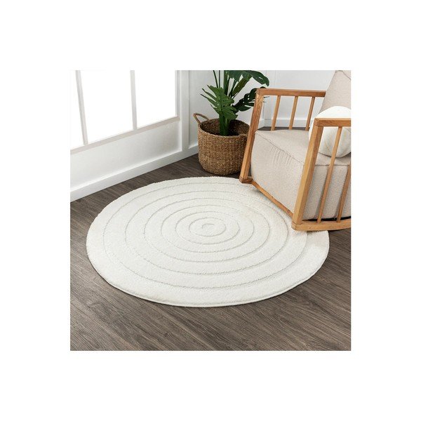 Сив кръгъл килим подходящ за пране ø 100 cm Elite Collection – Mila Home-image-1