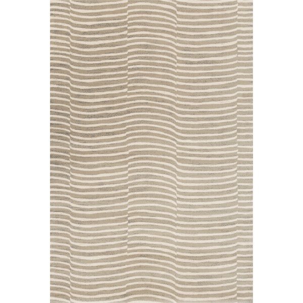 Сиво-бежов вълнен килим 133x190 cm Agnus Tides – Agnella