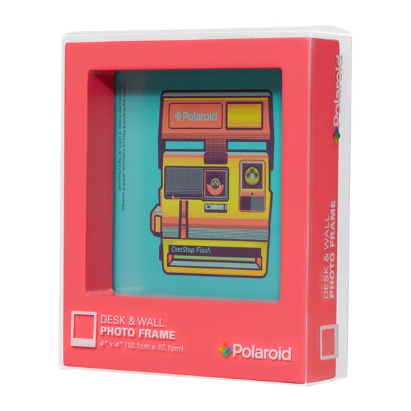 Růžový rámeček na fotografii Polaroid -image-2