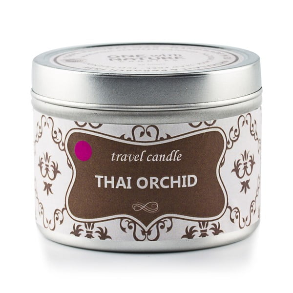 Vonná svíčka v plechovce Thai Orchid, 25 hodin hoření