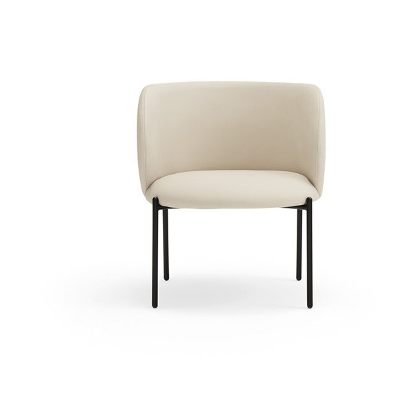 Бял фотьойл от изкуствена кожа Mogi - Teulat-image-2