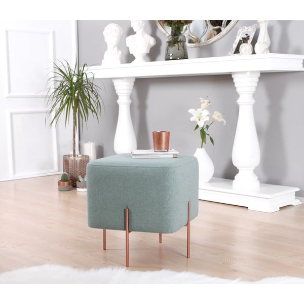 Светлосиня табуретка Copper – Artie-image-3