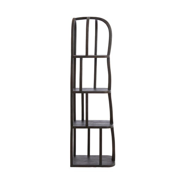 Стелаж от масивно манго в тъмно естествен цвят 53x175x40 cm Lowe – Light & Living-image-1
