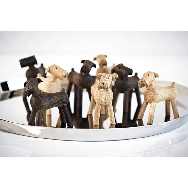 Статуетка от масивна дъбова дървесина Tim - Kay Bojesen Denmark-image-1