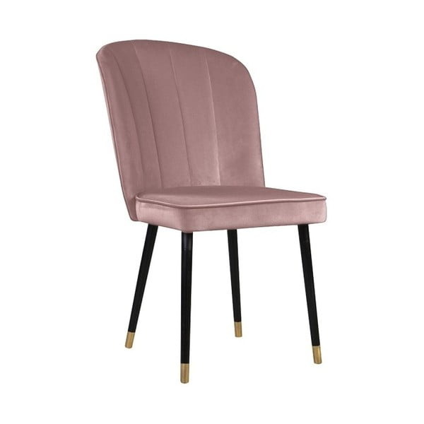 Розов трапезен стол със златни детайли Leende - JohnsonStyle