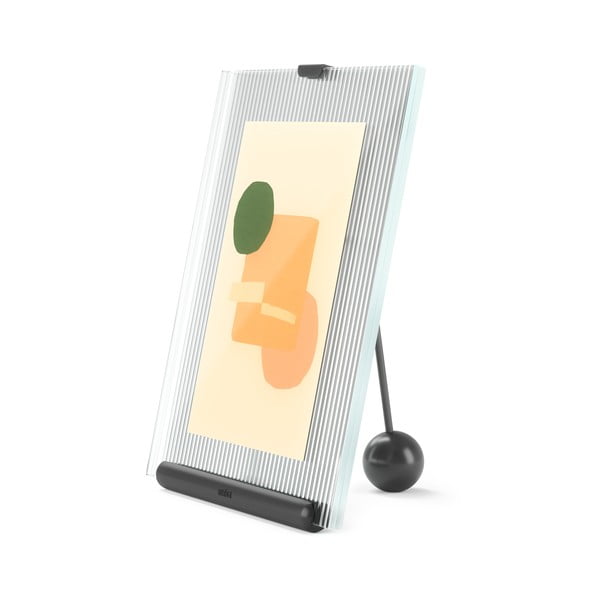 Черна стъклена стояща рамка 16x20 cm Flute – Umbra-image-4