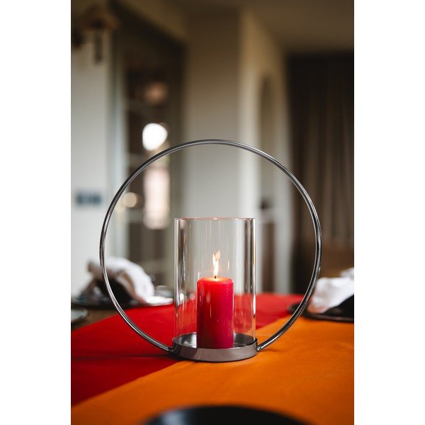 Метален свещник за чаена свещ Elana – Zilverstad-image-1