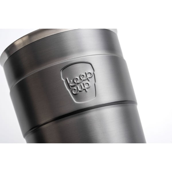 Сива чаша за пътуване с капак Thermal, 340 ml Nitro - KeepCup-image-3