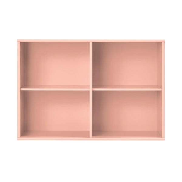 Розова висяща библиотека 89x61x32,5 cm Mistral – Hammel Furniture