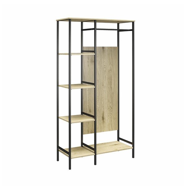 Гардероб от дъб 95x180 cm Modine - Støraa-image-2