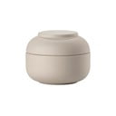 Бежов керамичен органайзер за баня за памучни тампони Sensu – Zone