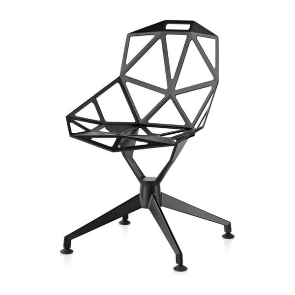 Черен трапезен стол 4star One - Magis