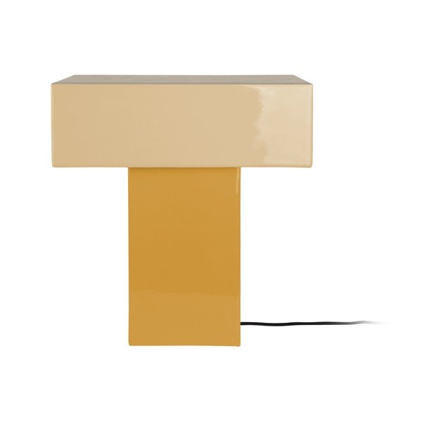 Жълта настолна лампа (височина 35 cm) Grato Recto – Leitmotiv