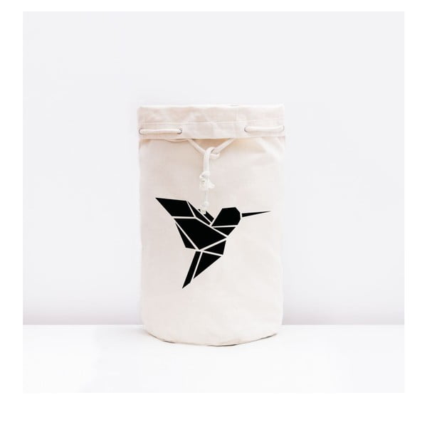 Úložná plátěná taška Origami Kolibri
