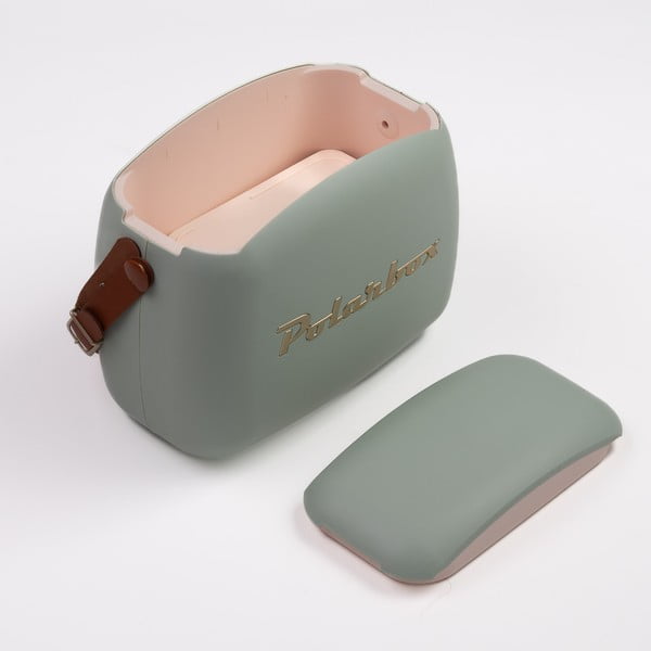 Сиво-зелена хладилна чанта 6 l Classic Gold – Polarbox-image-3