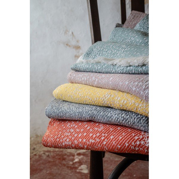 Червено каре с памук Dotty , 140 x 180 cm Diamond - Euromant-image-3