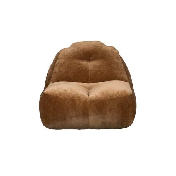 Кафяв пуф Tombag – Dutchbone