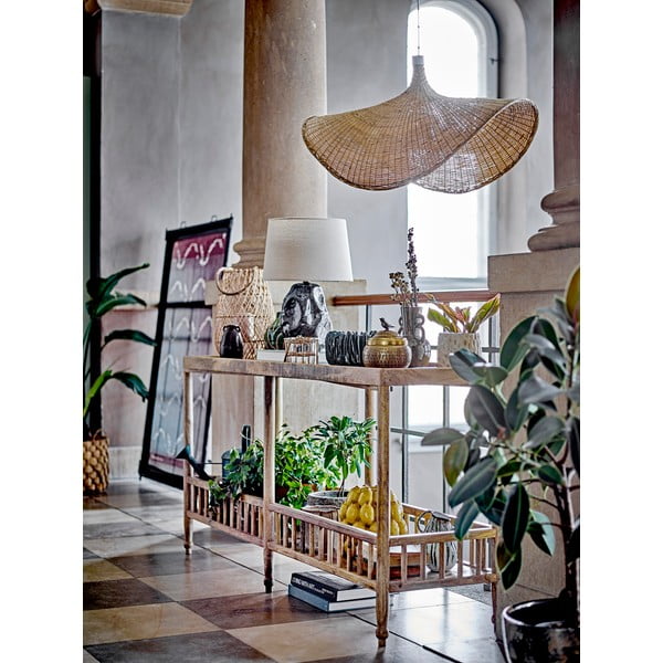 Кафява ръчно изработена керамична ваза Reina - Bloomingville-image-2