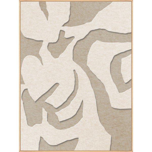 3D картина с включена рамка/акустична 90x120 cm Soft Embrace 1 – Malerifabrikken