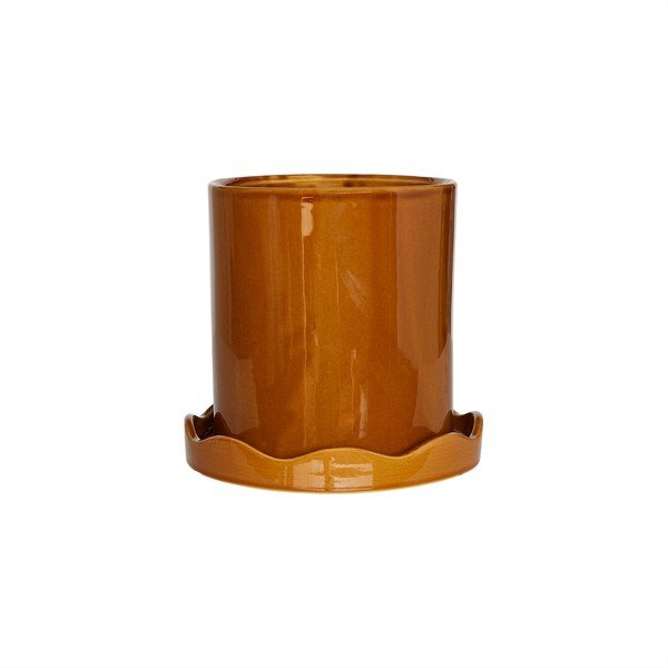 Глинено ръчно изработено покритие за кашпа ø 16,5 cm Nami – OYOY Living Design
