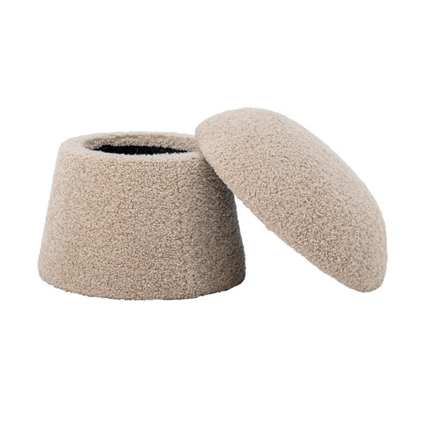 Бежова табуретка от букле Bocca – Bloomingville-image-3