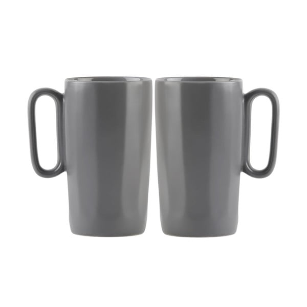 Сиви керамични чаши в комплект от 2 бр. 330 ml Fuori – Vialli Design