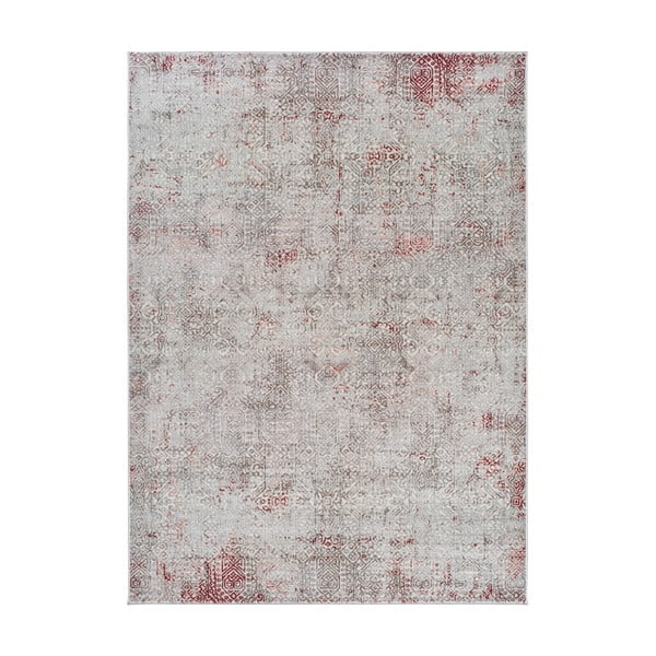 Сив и розов килим Babek, 160 x 230 cm - Universal