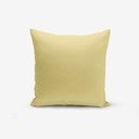 Горчичножълта калъфка за възглавница Düz, 45 x 45 cm - Minimalist Cushion Covers