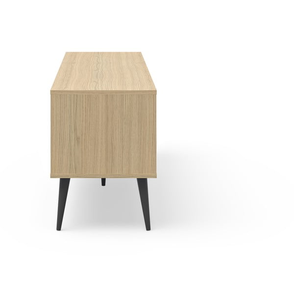 Масичка за телевизор с дъбов декор в естествен цвят 150x54 cm Lake - TemaHome-image-4