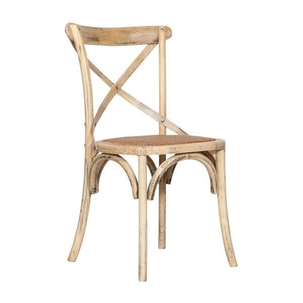 Světle hnědá dřevěná židle Abra