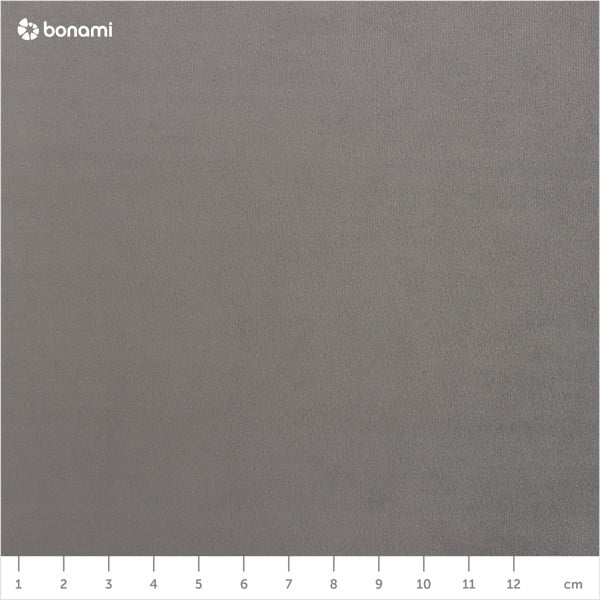 Ъглов диван от сиво кадифе (десен ъгъл) Jodie - Micadoni Home-image-1