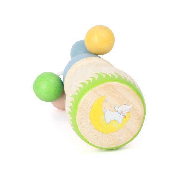 Дървена дрънкалка на агнето Lotta - Legler-image-1