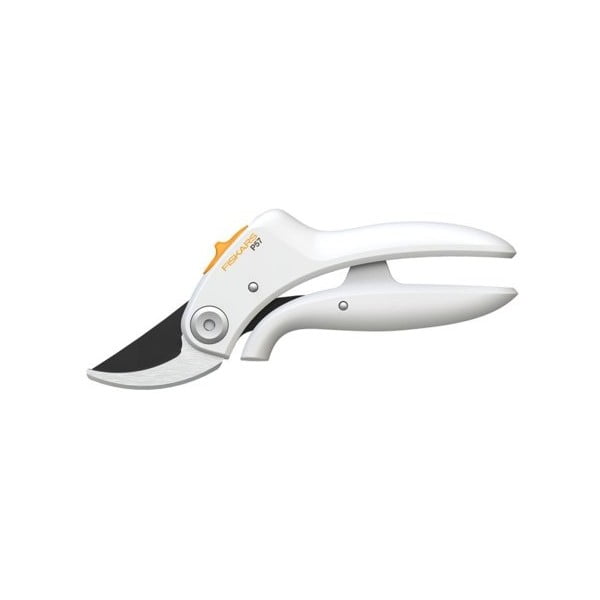 Бели ножици с двойно острие PowerLever - Fiskars