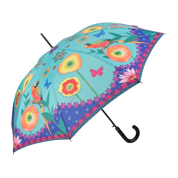 Гол чадър "Папагал в рая", ø 100 cm - Von Lilienfeld