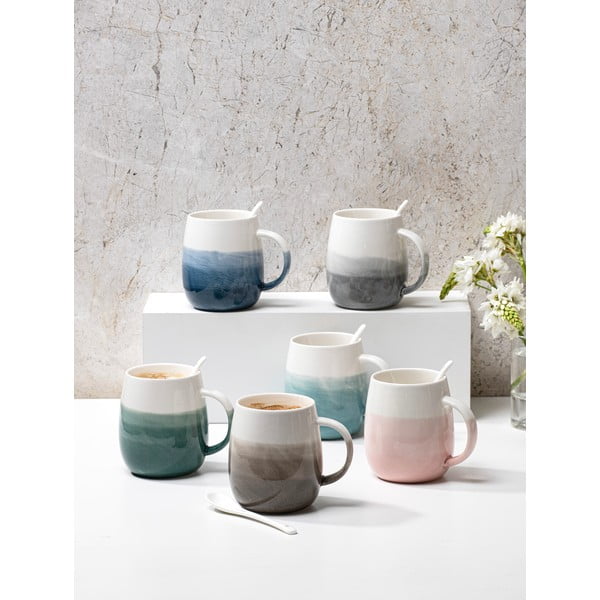 Тюркоазена порцеланова чаша 380 ml Immerse – Ladelle-image-1