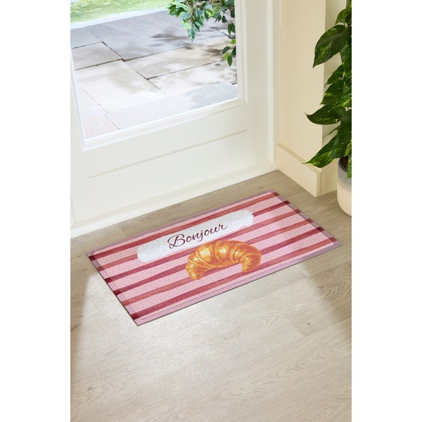 Изтривалка от PVC 40x70 cm  Croissant Bonjour – Artsy Doormats-image-2