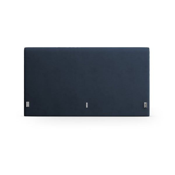 Тъмносиня тапицирана табла за легло 210,5x100 cm Remo – Micadoni -image-2
