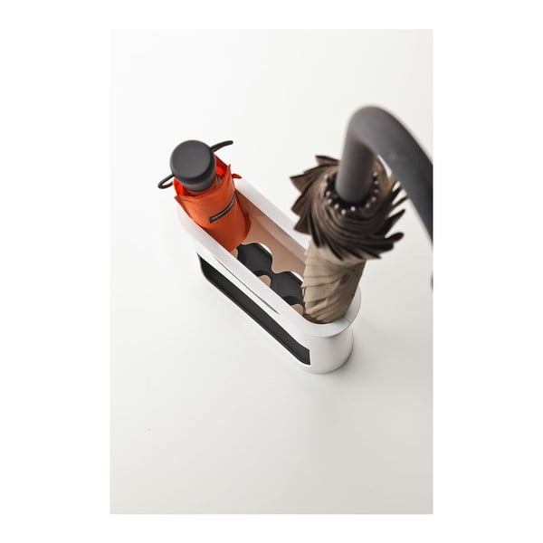 Бяла стойка за чадъри Oval - YAMAZAKI-image-1