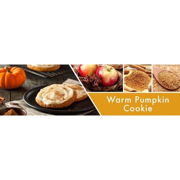 Ароматизирана свещ в стъклен буркан Warm Pumpkin, 35 часа горене - Goose Creek-image-1