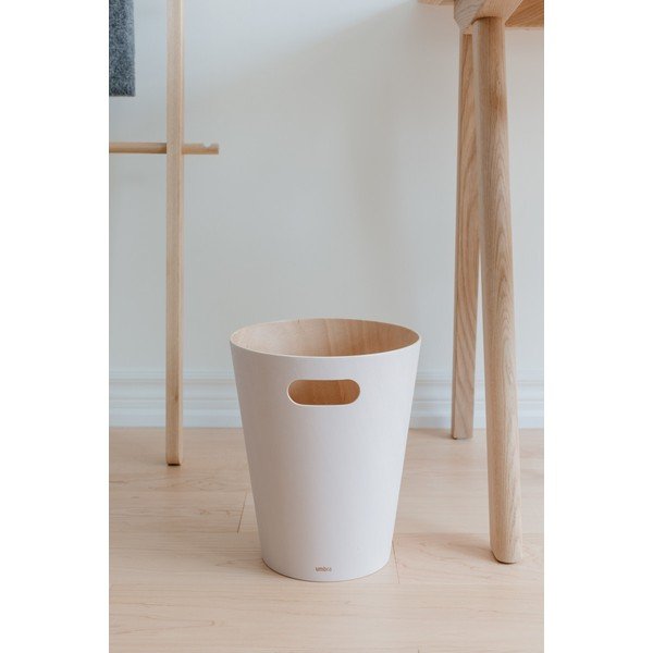 Светложълт кош за отпадъци , 7,5 л Woodrow - Umbra-image-1
