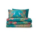 Тюркоазено единично  спално бельо от памучен сатен 135x200 cm Xanadu Peacock – Matthew Williamson