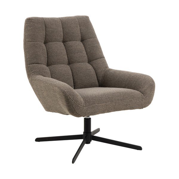 Сиво-кафяво кресло от букле Paris – Actona