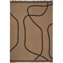 Светлокафяво одеяло 130x175 cm Shadow  – Mette Ditmer Denmark