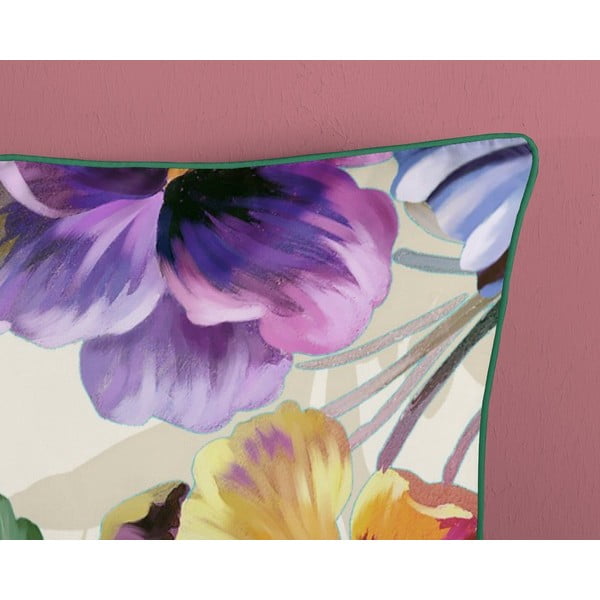 Спално бельо от органичен памук за двойно легло Flower Garden, 200 x 200 cm Organic - Descanso-image-4