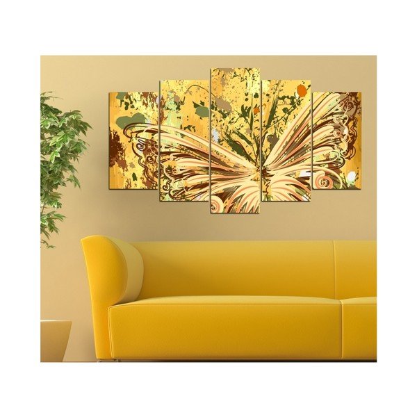 Картина от няколко части Amarillo, 102 x 60 cm - Insigne-image-1