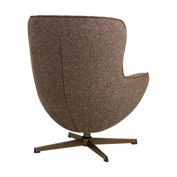 Кафяво въртящо се кресло Blenheim – House Nordic-image-4