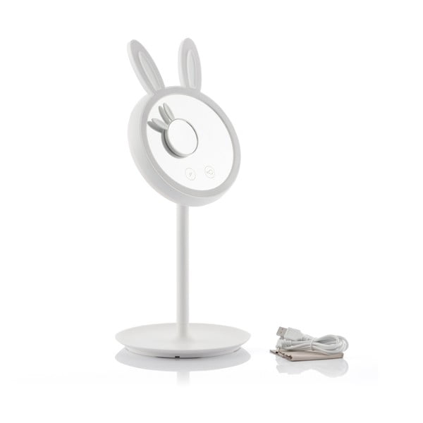 Комплект от маса и огледало с LED светлина Bunny - InnovaGoods