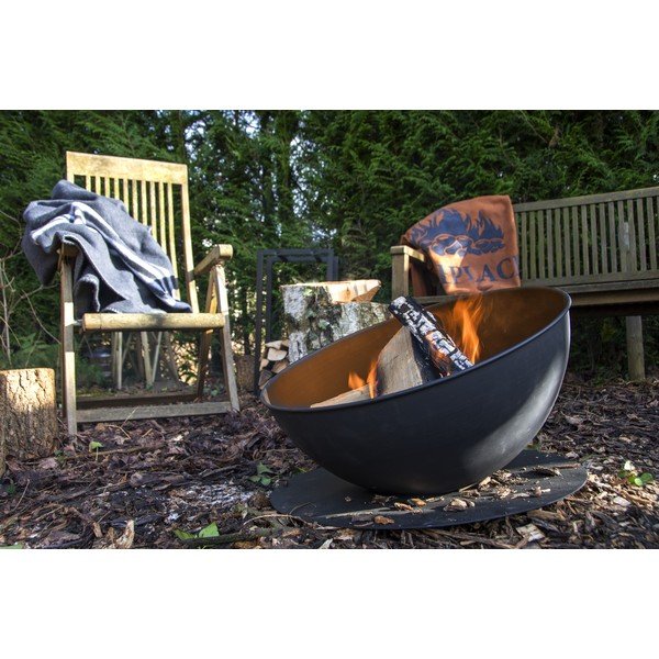 Черна камина Moon - Esschert Design-image-4