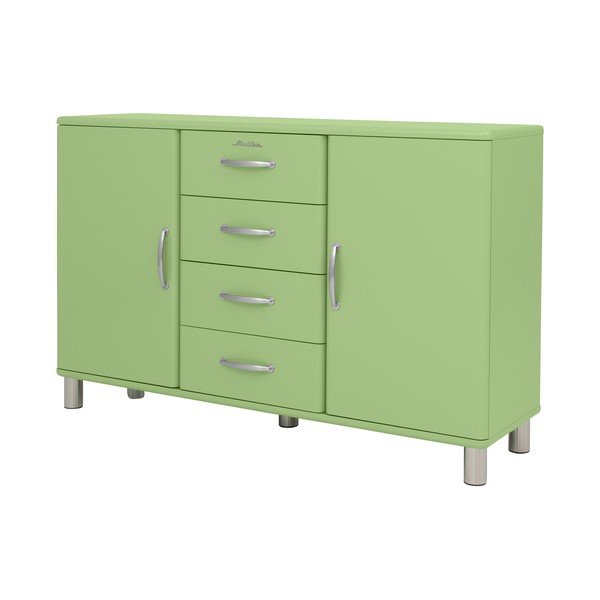 Зелен нисък скрин 146x92 cm Malibu - Tenzo-image-2